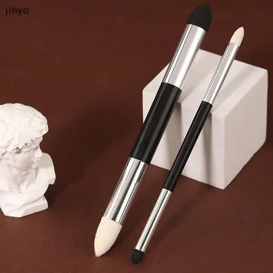 [jihyo] 2 Peças Pincéis De Esboço De Cotos Pastel De Ponta Dupla Canetas De Esponja Artística Para Desenho Conjunto De A