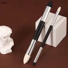 [jihyo] 2 Peças Pincéis De Esboço De Cotos Pastel De Ponta Dupla Canetas De Esponja Artística Para Desenho Conjunto De A