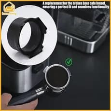 Funil De Máquina De Café De Substituição HomeLiving Compatível Com Luxe Cafe ES601 E ES601C Alça Em Pó Anel Para Uso Dom