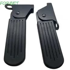 FORBET 1 Par De Pedais Traseiros De Bicicleta , Pedal Universal Para Assentos Estáveis De Assento Traseiro Antiferrugem