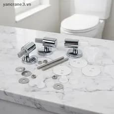 { YAN } 1 Conjunto De Dobradiças De Fechamento Macio Para Vaso Sanitário , Cabe Na Maioria Dos Assentos Sanitários , Con