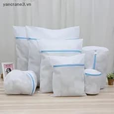 { YAN } Saco De Roupa Suja De Rede Fina Máquinas De Lavar Cesto Organizador De Sapatos De Viagem Sacos De Malha Mulher S