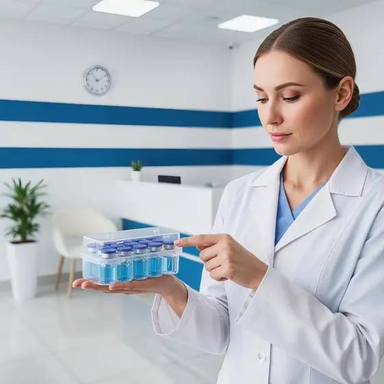 { YAN } Estojo De Peptídeo De Solução De Armazenamento De Frasco De 3ML Para Necessidades De Laboratório E Experimentos