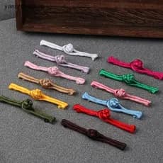 { YAN } Botões De Nó Cheongsam 5 Pares Feitos À Mão Tang Suit Button Fastener Fechos Para Costura DIY Crafts ya