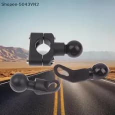 [RE] 1 Conjunto De Braçadeira De Bola De 2.3 Cm Braet Para Suporte De Telefone De Moto PJ10/PJ13/PJ18 Kit De Base De Mon