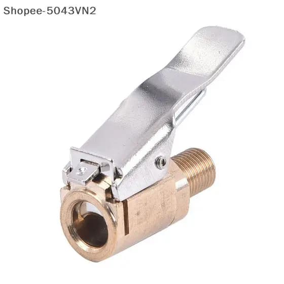 [RE] Carro 8mm Pneu Roda Ar Chu Inflator Bomba Válvula Clipe Braçadeira Conector Adaptar R