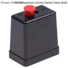 [RE] Válvula De Interruptor De Controle De Pressão Do Compressor De Ar Apenas Caixa Cobertura De Carcaça R