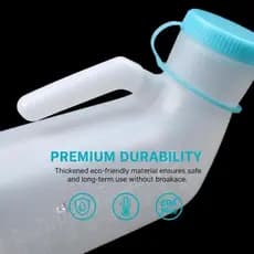 [RE] Garrafa De Mictório Masculina De Grande Capacidade 1000ML Thiened Design Portátil Para Viagem De Carro , Hospital ,