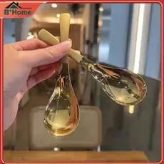 BHTH Colher De Aço Inoxidável Coreano Cabo Longo Talheres Thien Mexendo Gelo Refeição Jantar Doméstico Garfo De Sobremes