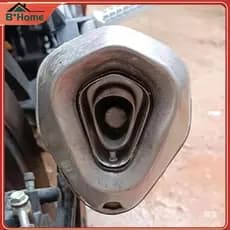 BHTH Universal Front Mid End Catalyst DB Killer Para Silenciador De Escapamento De Motocicleta Eliminador De Som De Ruíd