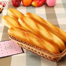 Comida De Simulação EPOCH8R , Modelo De Pão Artificial De Padaria De Bolo Macio E Realista Longo De 27 Cm