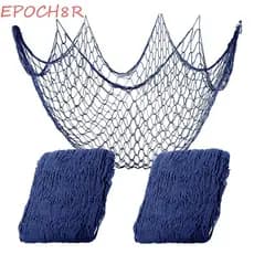 Rede De Arrastão Para Pendurar Na Parede EPOCH8R , Corda De Algodão Colorida Com Tema Do Mar , Decoração Decorativa