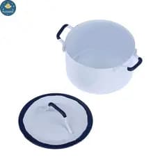 PLUMHOME 1 : 12 Casa De Bonecas Em Miniatura Caldeira Cozinhar Panela Sopa Com Tampa Panelas Utensílios De Cozinha Model