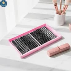 PLUMHOME Mixed Clusters Lash Extension Kit DIY Aplicação Para Cílios Superiores E Inferiores Com Cobertura Total .