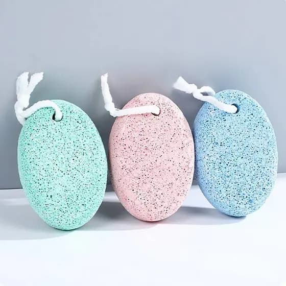 PLUMHOME Pedra-Pomes Natural Vulcânica Pé Limpa Pele Moagem Calo Cuidados Com Os Pés Ferramenta De Massagem Morta Dura A