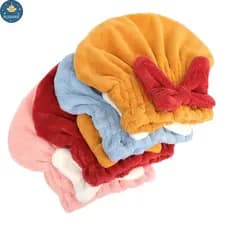PLUMHOME Touca De Banho Para Secagem De Cabelo , Super Absorvente Toalha , Acessórios De Banheiro , Ferramenta De Limpez