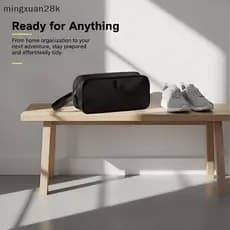 [mingxuan28k] Organizador De Sapatos À Prova D'água 33x12cm Bolsa De Treinamento De Academia Armazenamento De Calçados E