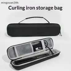 [mingxuan28k] Portátil EVA Alisador De Cabelo Armazenamento Bolsa Curling Iron Rolos De À Prova D'água Estojo De Transpo