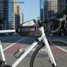 [QY] Bolsa De Assento De Bicicleta Qui Instalar À Prova D'água De Grande Capacidade , Resistente Ao Desgaste , Ciclismo