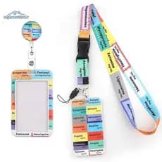 adyhome22vv Médico Enfermeira Cartão ID Titular Bolsa Estudante Mulheres Banco De Viagem Ônibus Capa Para De Visita Crac