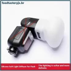 Tampa Difusora De Flash De Silicone FTTJ Para Fujifilm Yongnuo BR