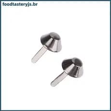 FTTJ 20 Peças De Metal Bolsa Pés Rebites Pinos Para De Couro Faça Você Mesmo Artesanato Bagagem BR