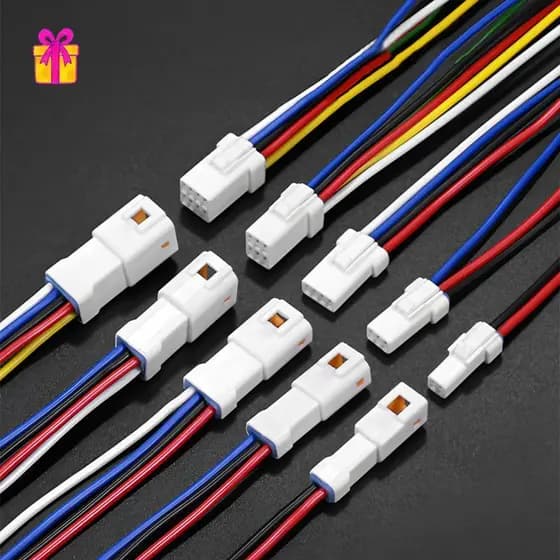[INTH] 2/3/4/6Pin Auto Conector Eletrônico À Prova D'água Chicote De Fios 02R-JWPF-VSLE-S 04R Miniatura [Melhor]