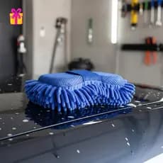 [INTH] Luvas De Lavagem De Carro Luva De Limpeza De Chenille De Microfibra Super Macia Para Pó E Polimento Interno Exter