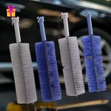 [INTH] 1 Peça De Cabo Longo Ar Condicionado Ferramenta De Limpeza De Obturador De Móveis Escova De Ventilador Dobrável C
