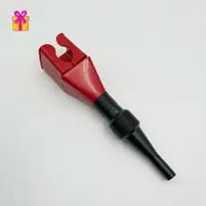[INTH] Plástico Carro Motocicleta Reabastecimento Gasolina Motor Óleo Funil Filtro Ferramenta De Transferência Kit De En