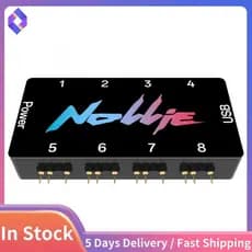 Para Interface Estendida Da Placa-Mãe 8 Portas 5V 3PIN Controlador ARGB Endereçável Com SignalRGB OpenRGB SATA