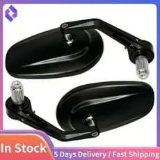 Espelho Retrovisor Do Guiador Universal 7/8 "