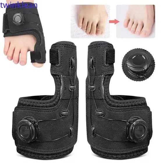 Corretor De Valgo De Joanete TWINKLEAN , Alisador De Dedo Grande Ajustável Com Suporte Para Articulação , Do Pé