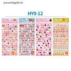 JIARN Bonito Mini Animal Estereoscópico 3D Bolha Stier Diário Decoração Papelaria Stiers .