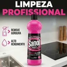 Multilimpador Sanol Pro Power Clean 500ml Uso Geral