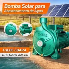 Bomba Solar de Superfície Thebe Ebara B-13 620W IP44 – 76V
