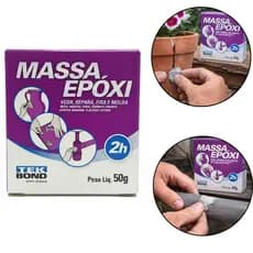 Massa Epóxi Multiuso  50g Araldite Tekbond
