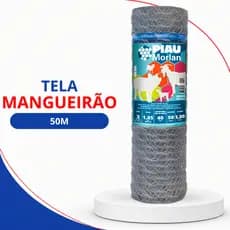 Tela Mangueirão 50m Arame Morlan Para Porcos Cabras Ovelhas