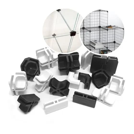 Conectivo para Balcão de Vidro 4mm Conector de Tela Aramada Conectivo para Estante Conectivo para Cercado Pet
