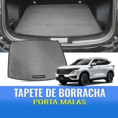 Tapete Porta Malas Haval H6 2023 2024 2025 Borracha Impermeável Molde na Medida Protetor Automotivo de Carro