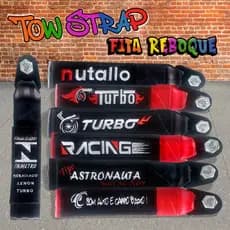 Tuning Carro Fita Reboque Tow Strap Acessório Esportivo para Carro Cinta Esportiva Alça Bordada Alta Qualidade