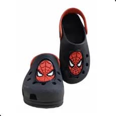 Babuche Sandalia Infantil Menino Homem Aranha Spider Filme Anatomico Leve e Macio Chinelo Papete Tenis Perfeito