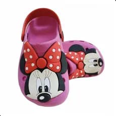 Babuche Infantil Menina Minni Mouse Disney Sandalia Chinelo Para o Dia a Dia