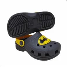 Babuche Sandalia Batman Menino Herois Anatomico Flexivel Leve e Macio