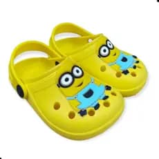 Babuche Infantil Chinelo Minions Personagem Menino Lançamento Flexivel Macio