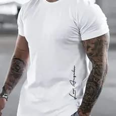 Camisa Masculina Blusa Lançamento 100% Los Angeles Lateral Unissex Novidade Básica