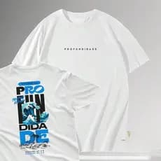 Camiseta Streetwear cristã T-Shirt vivendo na profundidade Ezequiel 47:3-8 camisa 100% algodão