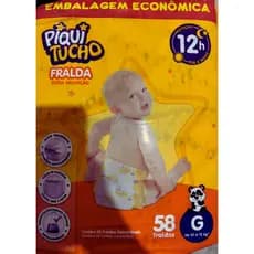 Fralda Piquitucho embalagm econômica extra absorção