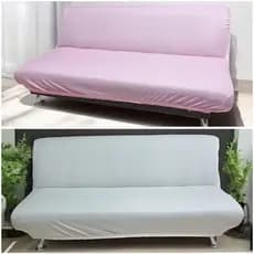 CAPA PARA SOFÁ CAMA ELÁSTICA SEM BRAÇO, MACIA.
