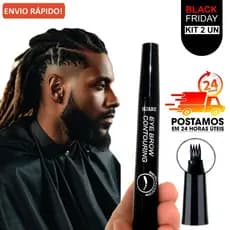 Caneta Preenchimento de Barba A Prova D'agua e Suor 24horas Beleza Masculina